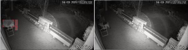 Comparazione Algoritmo IDL con motion detection avanzato